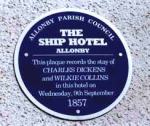 ship hotel plaque