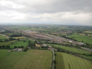 The railway marshalling yard, Carlisle