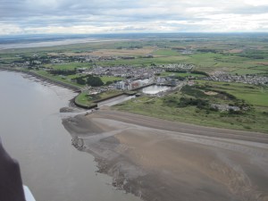 The Port of Silloth and beyond (photo: Ann Lingard)