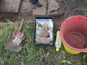 High tech archaeological equipment